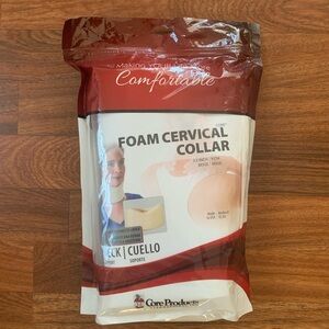 Core Products Foam Cervical Collar Neck Support Beige 3.5” Adjustable USA New